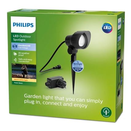 Philips - LED āra virsmas gaismeklis LED/24W/230V 2700K IP44