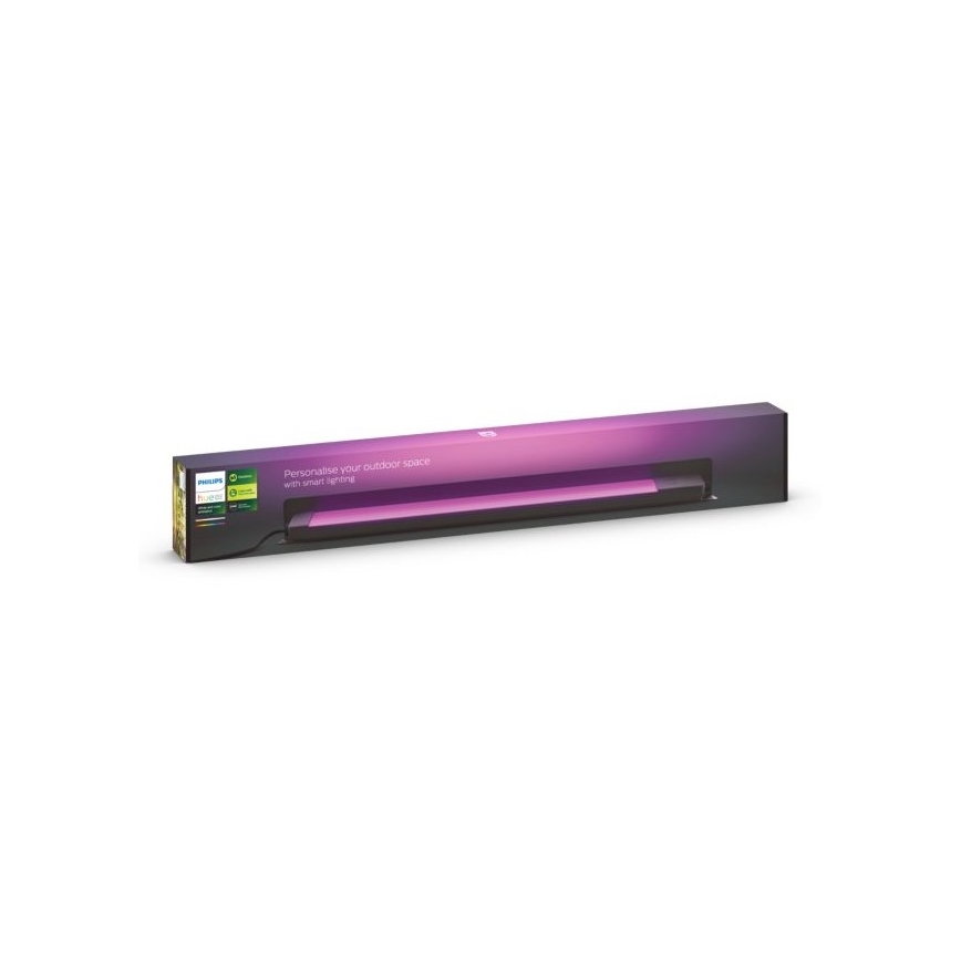 Philips - LED RGBW Regulējams āra gaismeklis Hue White and Color Ambiance LED/20W/24V IP65