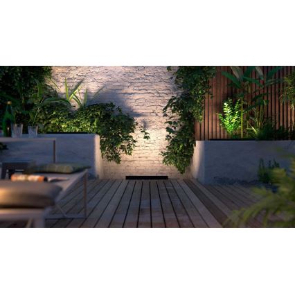 Philips - LED RGBW Regulējams āra gaismeklis Hue White and Color Ambiance LED/20W/24V IP65