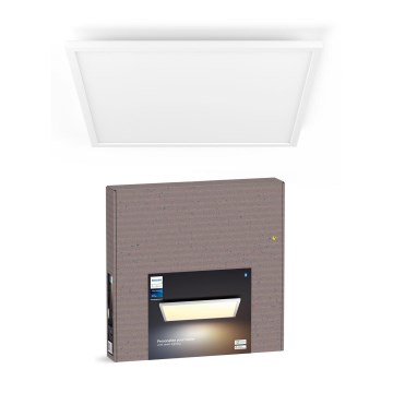 Philips - Hue AURELLE dimējama LED griestu lampa, 39 W, 230 V, 2200-6500K, 60x60 cm, balta