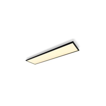 Philips - LED regulējams griestu gaismeklis Hue AURELLE LED/39W/230V 2200-6500K 120x30 cm melns