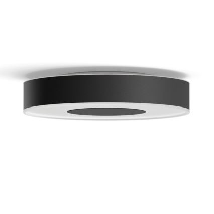 Philips - LED RGB Regulējams griestu gaismeklis Hue INFUSE LED/33,5W/230V 2000-6500K diam. 381 mm melns