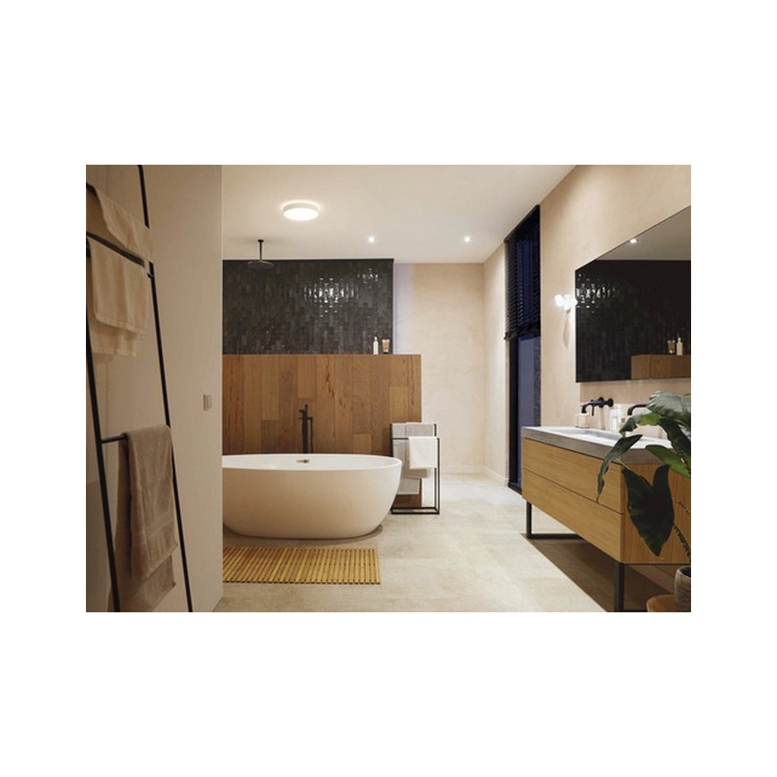 Philips - LED regulējams vannas istabas gaismeklis Hue DEVERE LED/33,5W/230V IP44 diam. 425 mm 2200-6500K + tālvadības pults