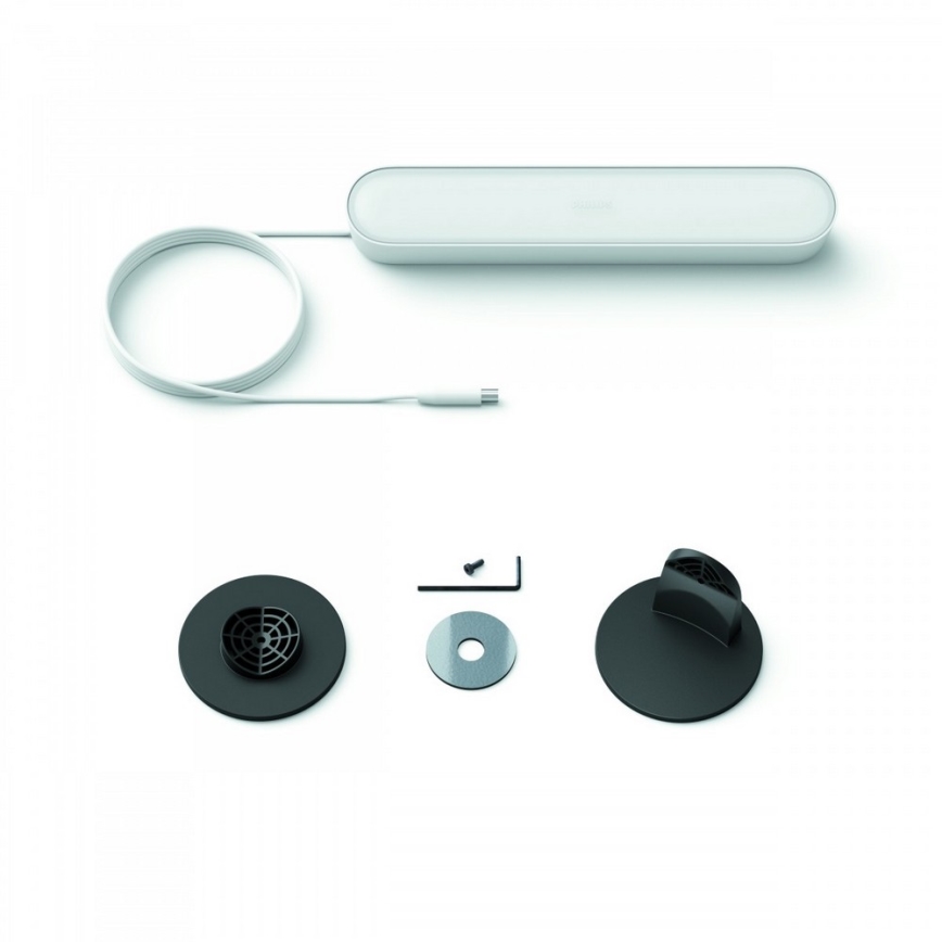 Philips - Paplašināšanas komplekts LED RGB regulējamai galda lampai Hue PLAY, LED/6W/230V, balta