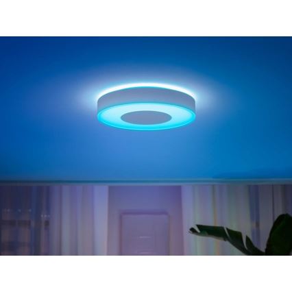 Philips - LED RGB regulējams griestu gaismeklis Hue INFUSE LED/52,5W/230V 2000-6500K Ø 425 mm balts