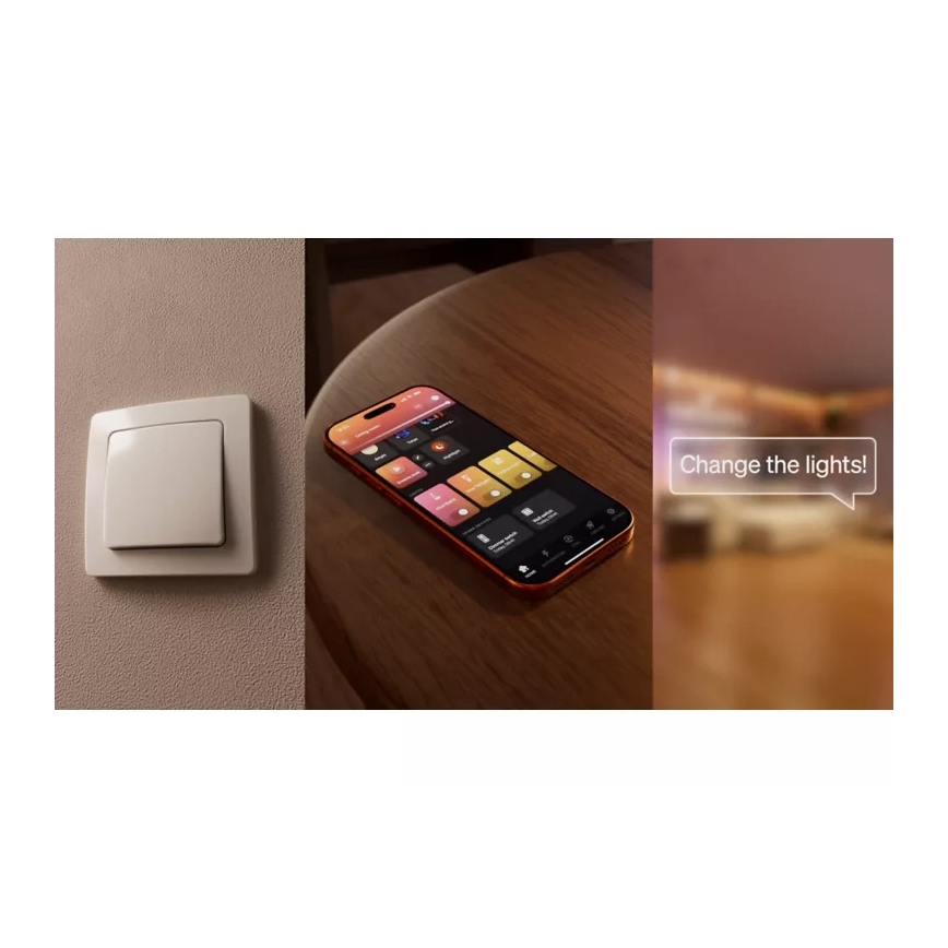 Philips - Hue sienas slēdža modulis aptumšošanai