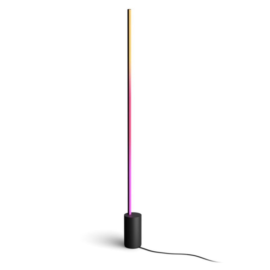 Philips - LED RGBW regulējama stāvlampa Hue SIGNE LED/29W/230V 2000-6500K melna