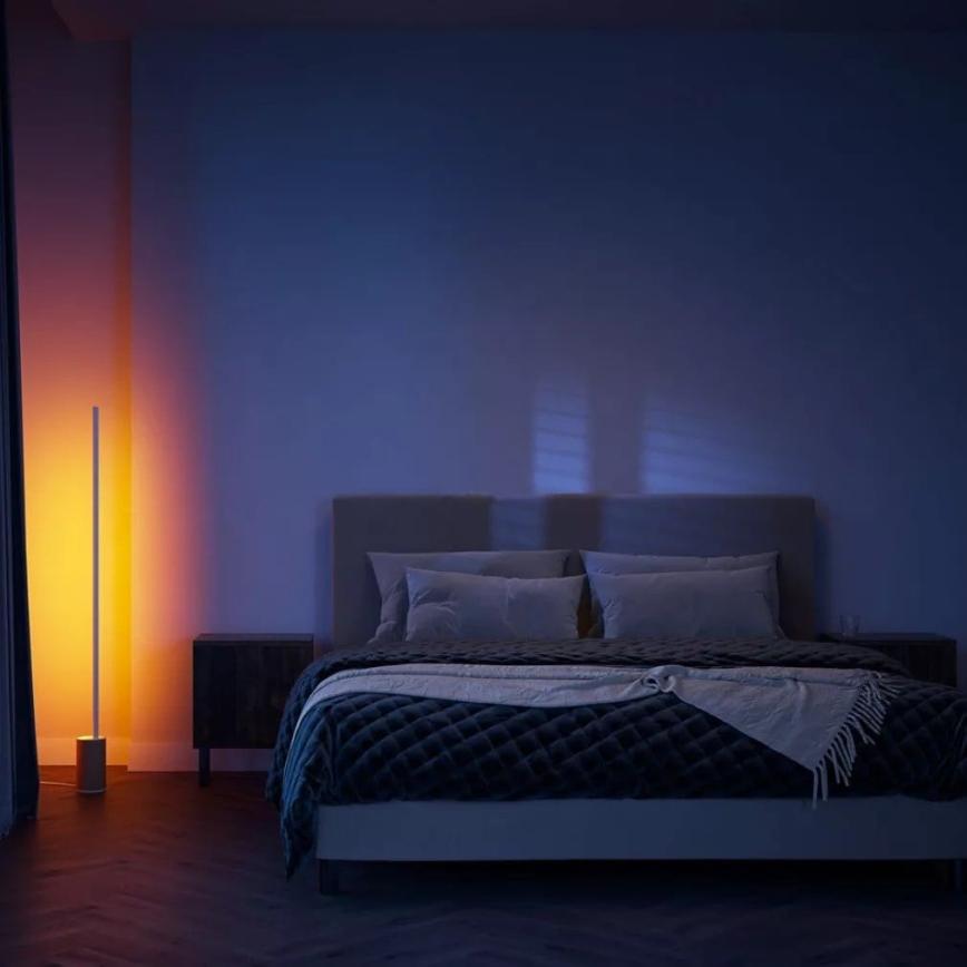 Philips - LED RGBW regulējama stāvlampa Hue SIGNE LED/29W/230V 2000-6500K bēša