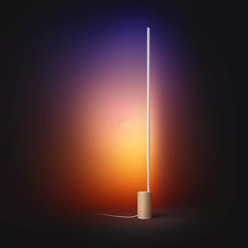 Philips - LED RGBW regulējama stāvlampa Hue SIGNE LED/29W/230V 2000-6500K bēša