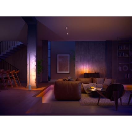 Philips - LED RGBW regulējama stāvlampa Hue SIGNE LED/29W/230V 2000-6500K balta