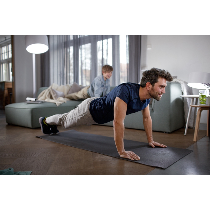 Philips Hue STARTER KIT WHITE — pamata komplekts ar 3 E27 spuldzēm (9W, 2700K) + Hue Bridge un dimmer slēdzis