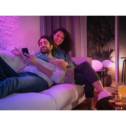 Starta komplekts Philips Hue WHITE AND COLOR AMBIANCE 3xGU10/4,2W/230V 2200-6500K + Hue Bridge
