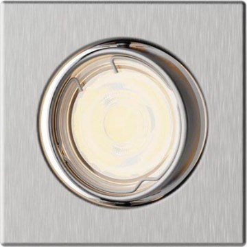 Philips - Iebūvējamais griestu gaismeklis PERIDOT 1xGU10/7W/230V sudraba