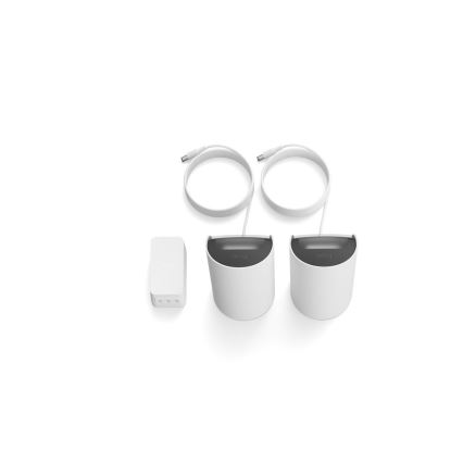 Philips - KOMPLEKTS 2x LED RGBW regulējams projekcijas gaismeklis Hue PLAY LED/20W/230V 2000–6500K balts