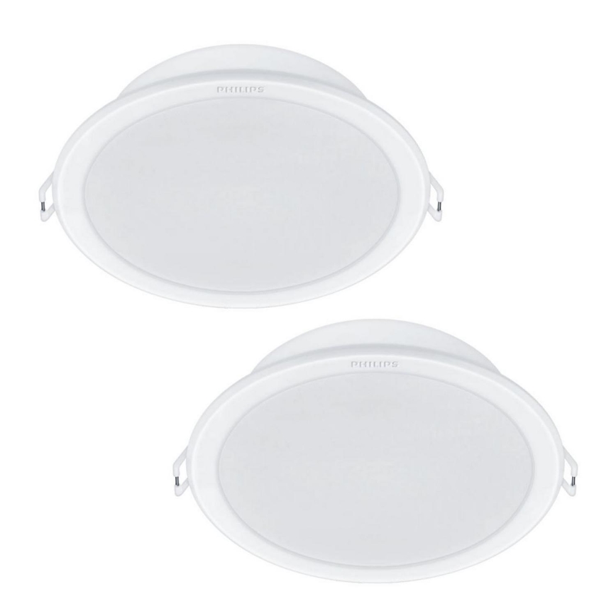 Philips - KOMPLEKTS 2x LED Iegremdējama lampa LED/23,5W/230V