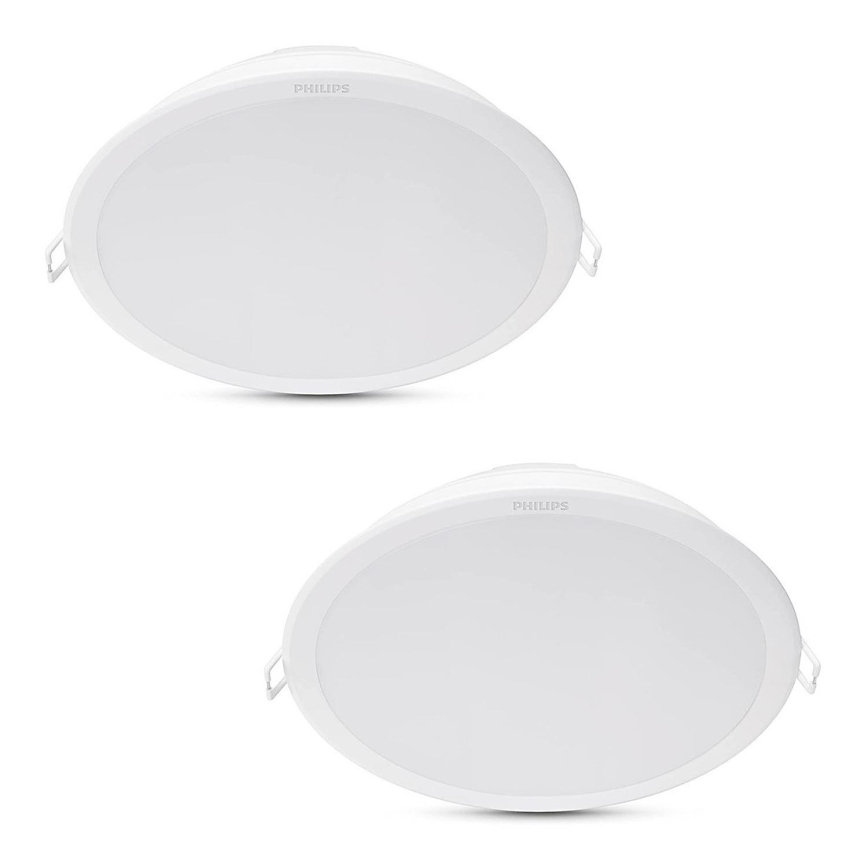 Philips - KOMPLEKTS 2x LED Iegremdējama lampa MESON LED/23,5W/230V 4000K