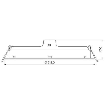 Philips - KOMPLEKTS 2x LED Iegremdējama lampa MESON LED/23,5W/230V 4000K