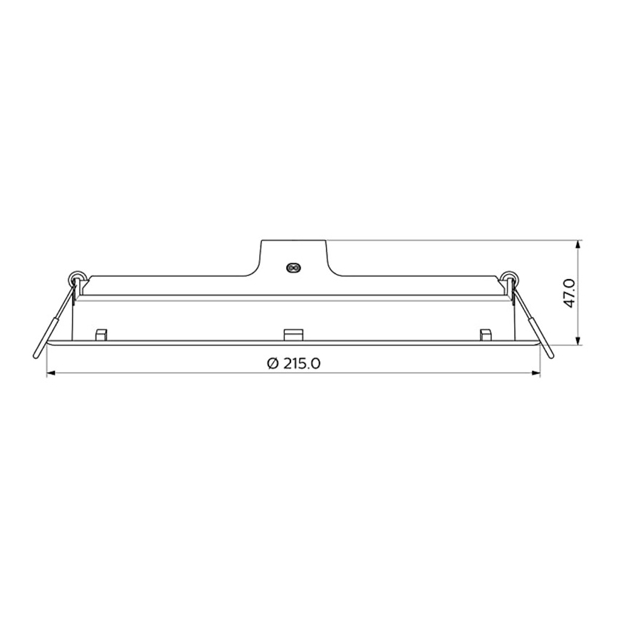 Philips - KOMPLEKTS 2x LED Iegremdējama lampa MESON LED/23,5W/230V 4000K