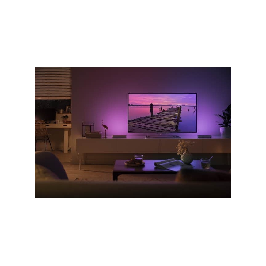 Philips - 2x LED Aptumšojama galda lampa Hue PLAY LED/6W/230V white