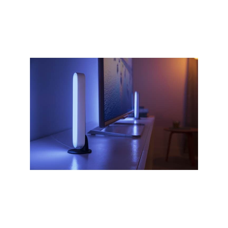 Philips - 2x LED Aptumšojama galda lampa Hue PLAY LED/6W/230V white