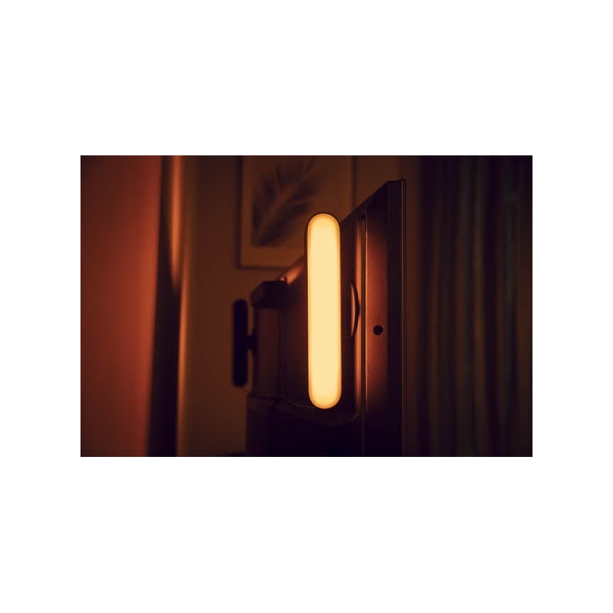 Philips - KOMPLEKTS 2x LED RGB Aptumšojama galda lampa Hue PLAY DUAL PACK White And Color Ambiance LED/6W/230V