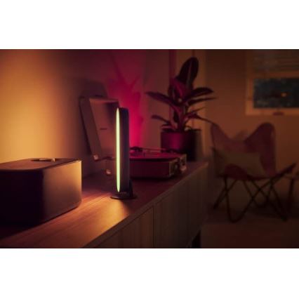 Philips - KOMPLEKTS 2x LED RGB Aptumšojama galda lampa Hue PLAY DUAL PACK White And Color Ambiance LED/6W/230V