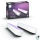 Philips - KOMPLEKTS 2x LED RGB Regulējama galda lampa Hue PLAY LED/6W/230V balta