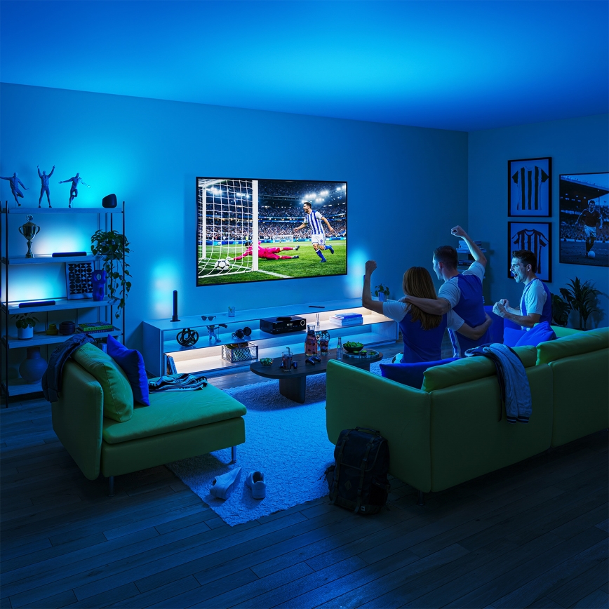 Philips - Komplekts 2x LED RGBIC regulējami gaismekļi SMART GRADIENT LED/8W/230V 2700–6500K Wi‑Fi