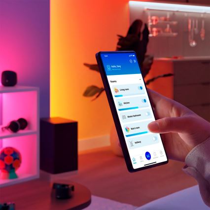 Philips - Komplekts 2x LED RGBIC regulējami gaismekļi SMART GRADIENT LED/8W/230V 2700–6500K Wi‑Fi