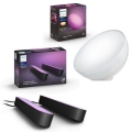 Philips - Komplekts 2x RGB LED regulējamas galda lampas Hue PLAY LED/6W/230V 2000-6500K + regulējama galda lampa GO LED/6W/230V 2000-6500K