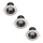 Philips - KOMPLEKTS 3x LED Aptumšojama vannas istabas iegremdējama lampa ABROSA LED/9W/230V IP44