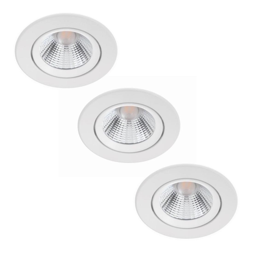 Philips - KOMPLEKTS 3x LED Aptumšojams iegremdējams gaismeklis LED/5W/230V 2700K