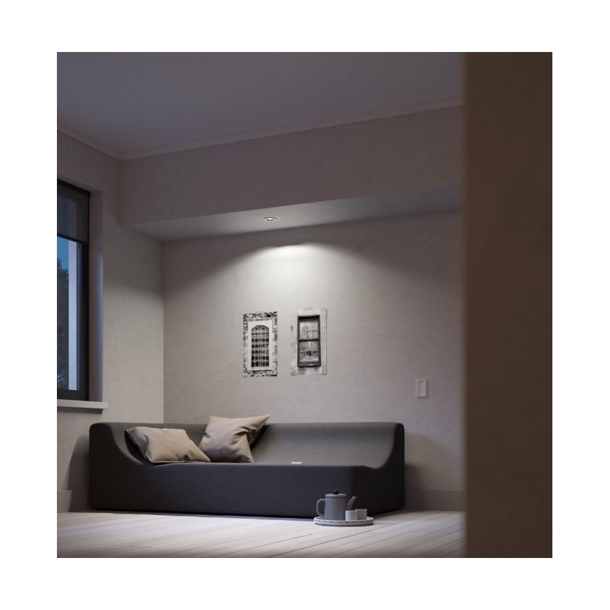 Philips - KOMPLEKTS 3x LED Aptumšojams iegremdēts gaismeklis Hue MILLISKIN 1xGU10/5,7W/230V 2200-6500K