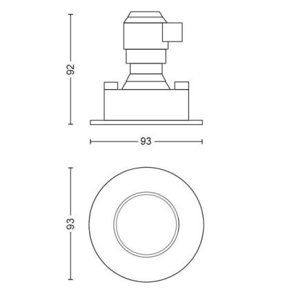 Philips - 3x LED  Aptumšojams piekaramo griestu gaismeklis Hue ADORE 3xGU10/5W/230V IP44 + tālvadības pults