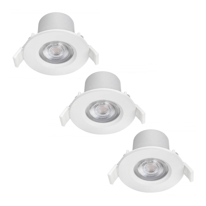 Philips - KOMPLEKTS 3x LED Aptumšojams vannas istabas gaismeklis LED/5W/230V 2,700K IP65