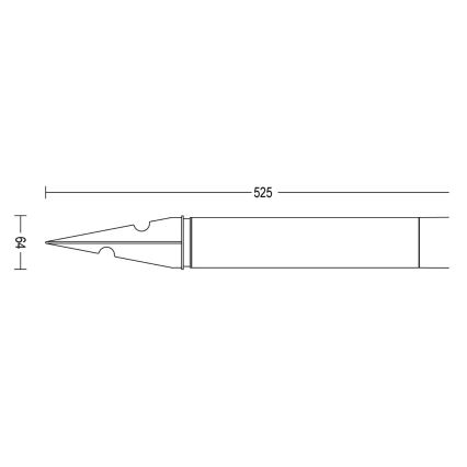 Philips - KOMPLEKTS 3x LED Āra lampa PUREX LED/1,5W/24/230V IP44