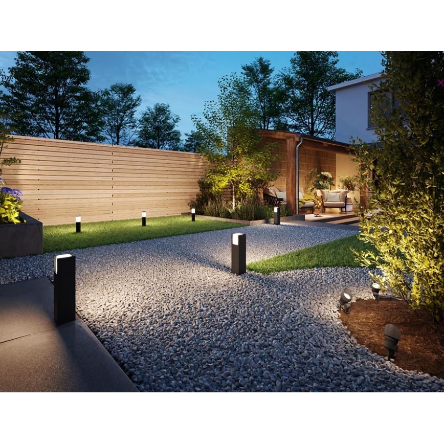 Philips - KOMPLEKTS 3x LED Āra lampa GARDENLINK LED/24W/230V 2700K IP44