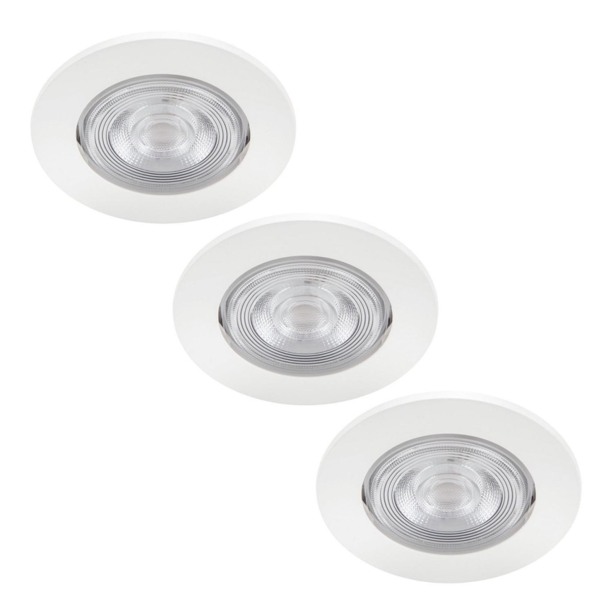 Philips - KOMPLEKTS 3x LED Iegremdējama lampa TARAGON LED/4,5W/230V 2700K