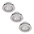 Philips - KOMPLEKTS 3x LED Piekarams gaismeklis LED/4.5W/230V 2,700K
