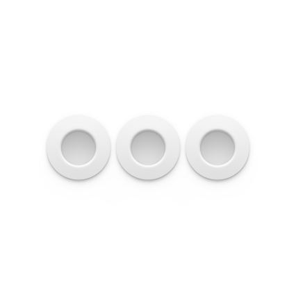 Philips - KOMPLEKTS 3x LED RGBW Aptumšojama vannas istabas piekaramo griestu lampa Hue SLIM LED/8,3W/230V IP44 2000-6500K