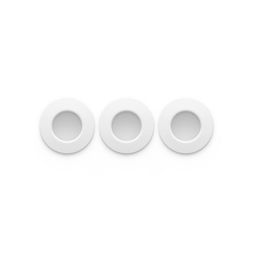 Philips - KOMPLEKTS 3x LED RGBW Aptumšojama vannas istabas piekaramo griestu lampa Hue SLIM LED/8,3W/230V IP44 2000-6500K