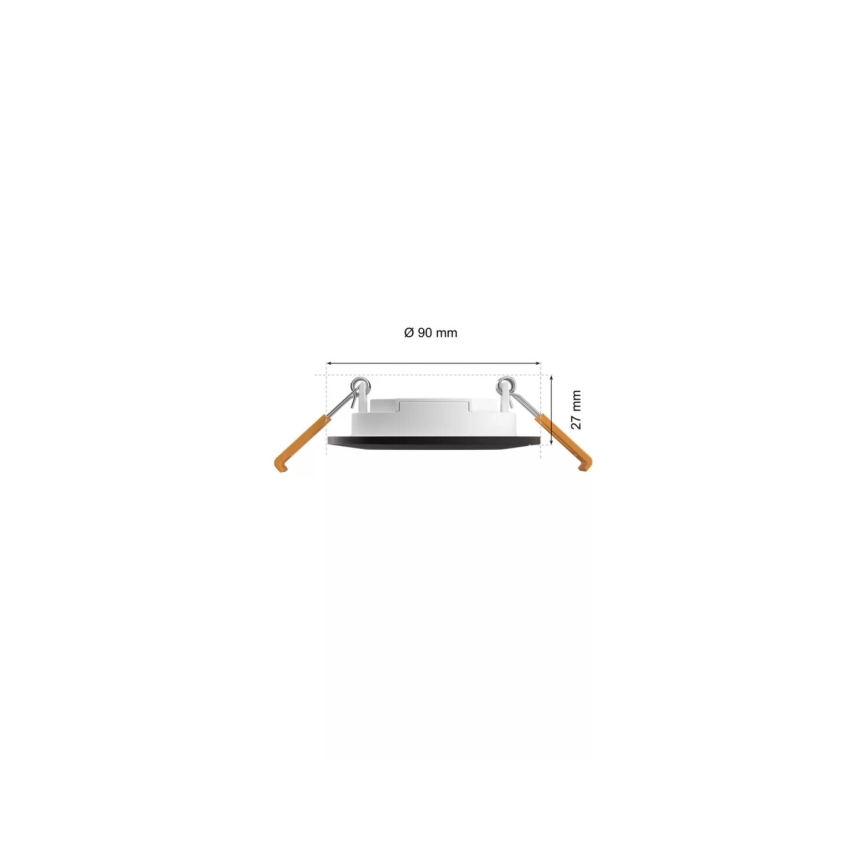 Philips - KOMPLEKTS 3x LED RGBW Aptumšojama vannas istabas piekaramo griestu lampa Hue SLIM LED/8,3W/230V IP44 2000-6500K