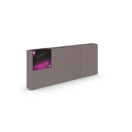 Philips - Komplekts 3x LED RGBW dimmējamas karājošas lampas uz troses Hue PERIFO sliežu sistēmai LED/15,6W/230V 2000-6500K