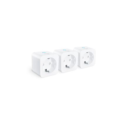 Philips - komplekts 3x viedās SCHUKO kontaktligzdas 2300 W, Wi-Fi