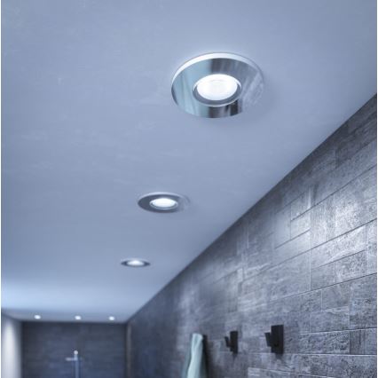 Philips - KOMPLEKTS 3x LED Aptumšojama iegremdējama vannas istabas lampa Hue ADORE BATHROOM 1xGU10/4,2W/230V 2200-6500K IP44