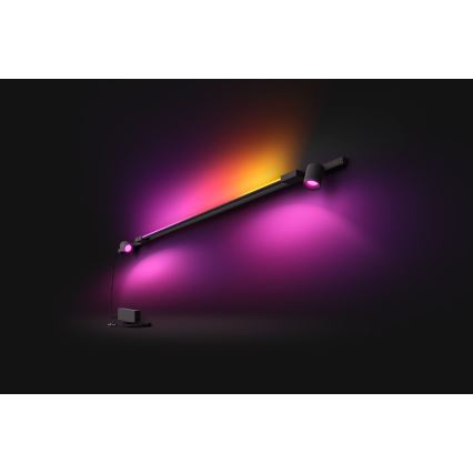 Philips - KOMPLEKTS 3xLED RGB Aptumšojams sienas starmetis sliežu sistēmai Hue PERIFO LED/39,9W/230V 2000-6500K