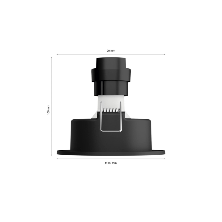 Philips - KOMPLEKTS 3xLED RGBW Aptumšojama piekaramo griestu lampa Hue CENTURA 1xGU10/4,2W/230V 2000-6500K