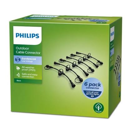 Philips - KOMPLEKTS 6x Vada savienotājs IP65