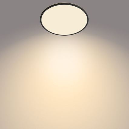 Philips - LED Aptumšojama āra lampa SUPERSLIM SCENE SWITCH LED/15W/230V IP54 melna