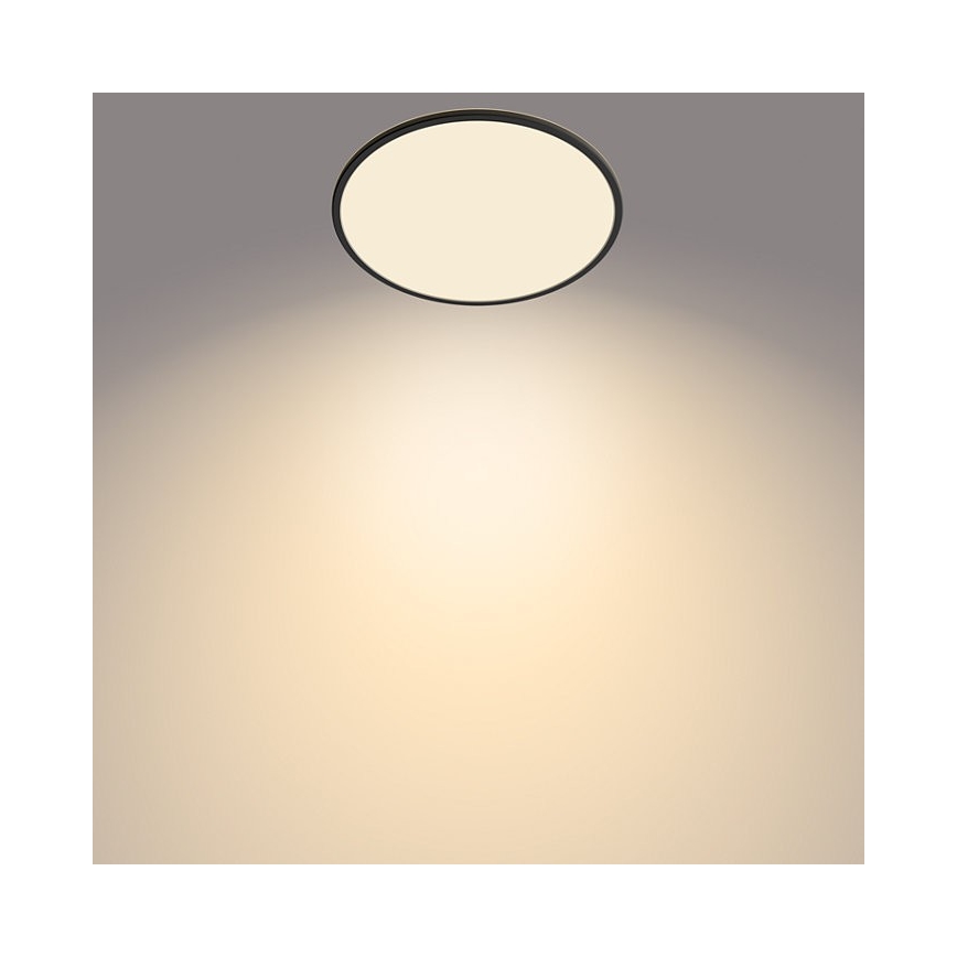 Philips - LED Aptumšojama āra lampa SUPERSLIM SCENE SWITCH LED/15W/230V IP54 melna